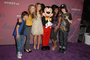 Miley Cyrus leggy @ Disneyland