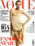 Diane Kruger - nice cleavage shots in Vogue Magazine, German issue pictures