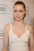  Melissa George At Herve Leger By Max Azria in New York -Feb 3