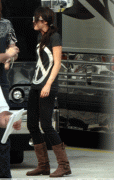 Miley Cyrus out with friends in Miami candids Feb 1th
