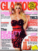 Lindsay Lohan At Glamour UK Magazine - March 2008
