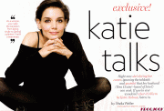 Hollywood Actresses - Actress Katie Holmes - Glamour Magazine