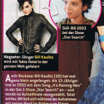 INTERVIEW; Bravo 05/10 - Bill Kaulitz - Will he stop with the singing?